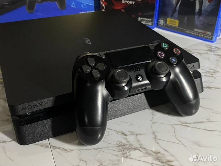 Консоль Sony Playstation 4 Slim / 1 TB + Игры