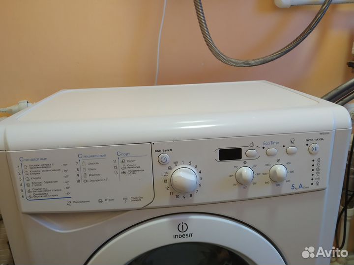 Стиральная машина indesit 5105