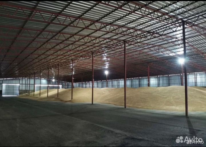 Ангар из сэндвич панелей