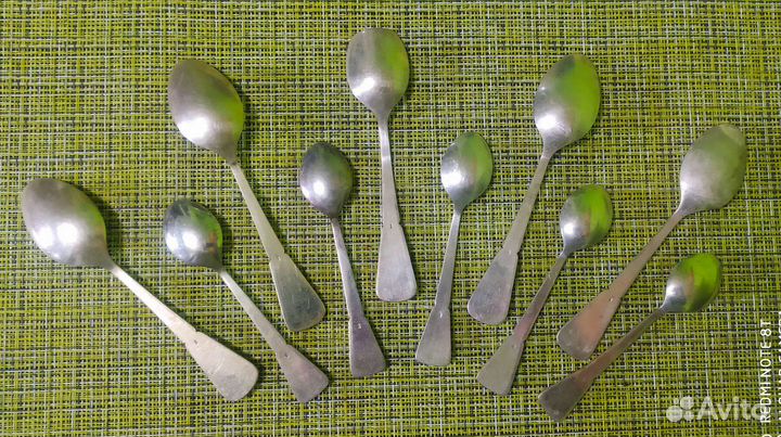 Чайные и кофейные ложки СССР