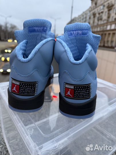Nike air Jordan 5 unc (Оригинал с Europe)