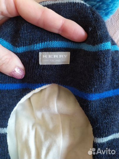 Шапка шлем зимний kerry на мальчика