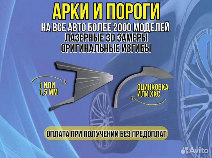 Ремонтные арки Volvo 740 и другие