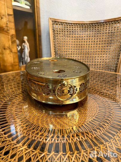 Латунный подогрев мармит