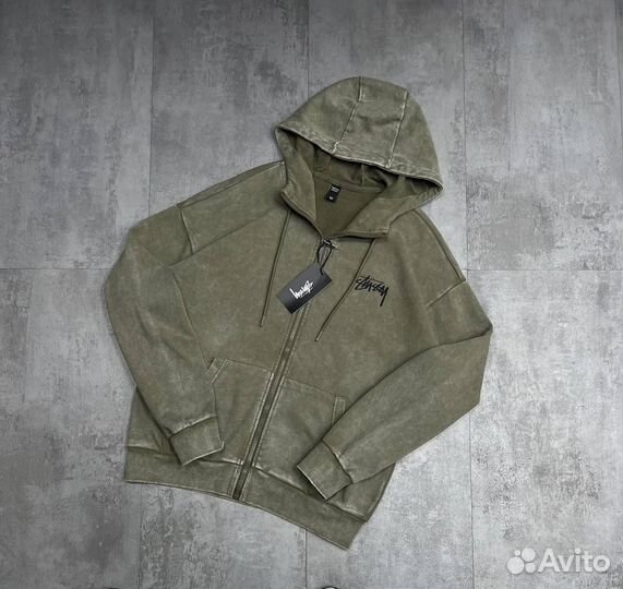Зип худи stussy варенка