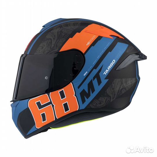 MT Helmets Targo Pro Welcome D4 Full Face Helmet M