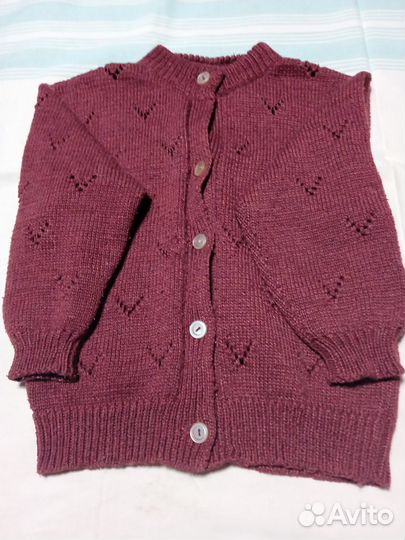 Кофточка ручная вязка