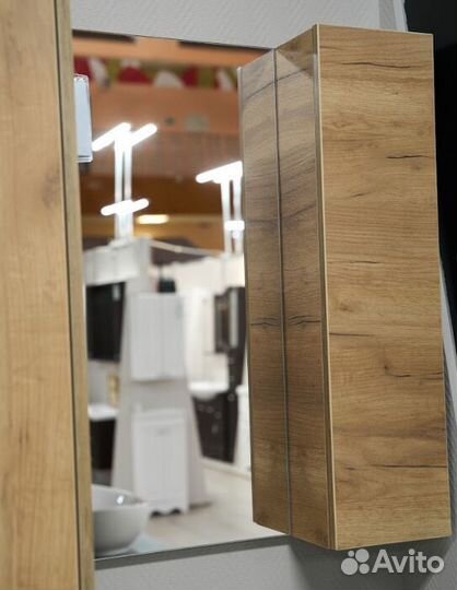 Зеркало-шкаф Венеция Star 60 дуб крафт золотой