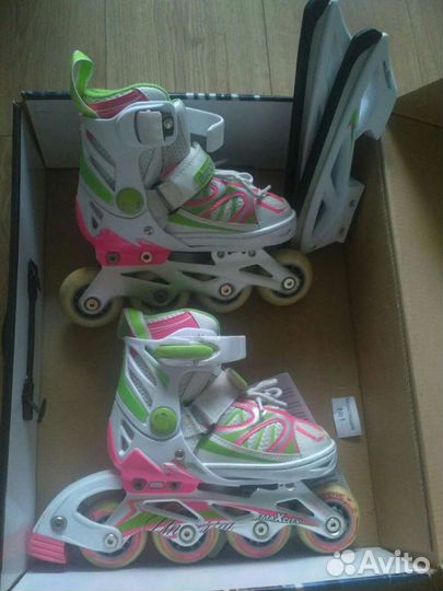 Ролики коньки 2 в 1 раздвижные