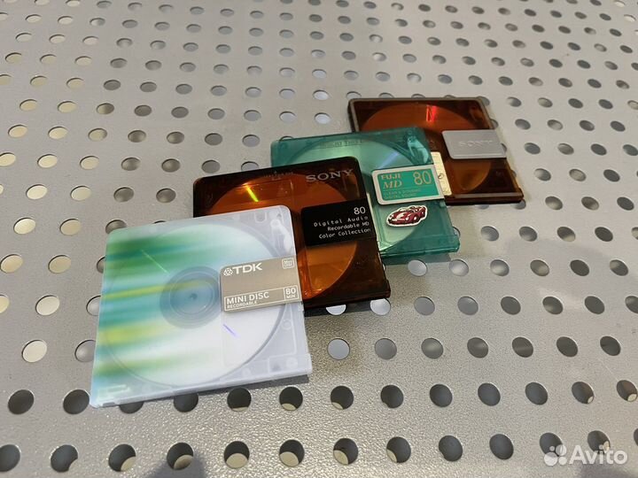 Коробка минидисков md minidisc