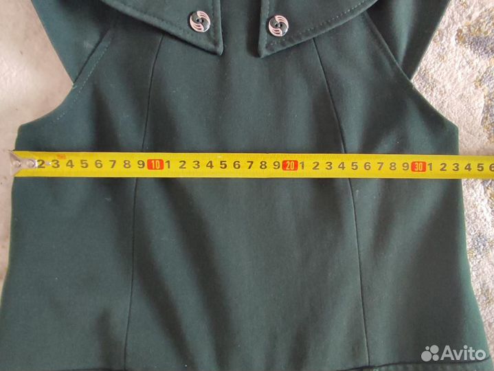 Сарафан Skylake школьный зеленый 146 см 36 размер