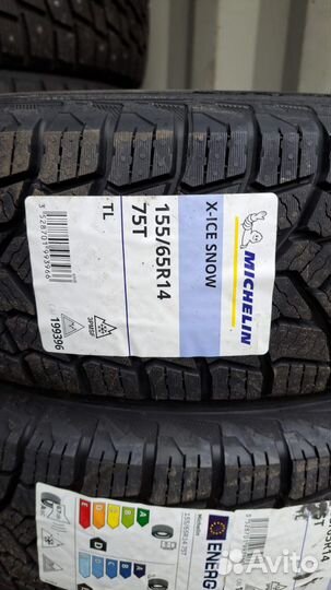 Michelin X-Ice Snow 155/65 R14 75T