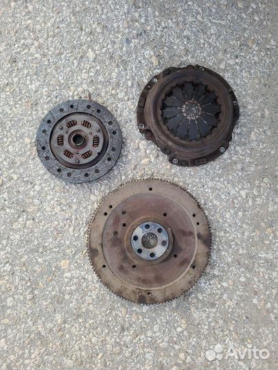 Маховик, Козина, сцепление