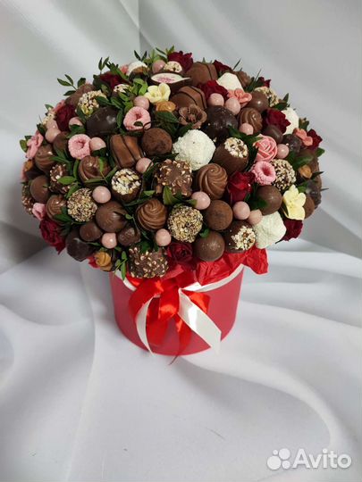 Сладкие съедобные букеты Тверь