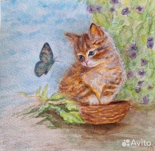 Картины акварелью, разные купить в Москве | Хобби и отдых | Авито