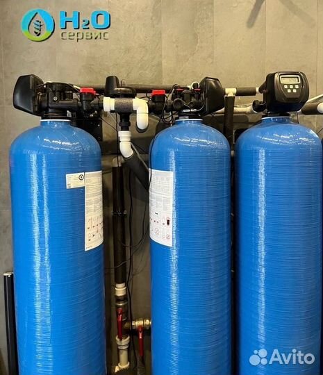 Система очистки воды с установкой