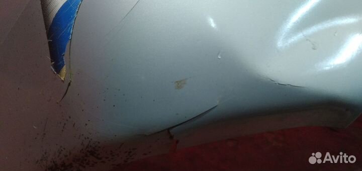 Бампер задний Renault Logan 2005-2014 Рено логан