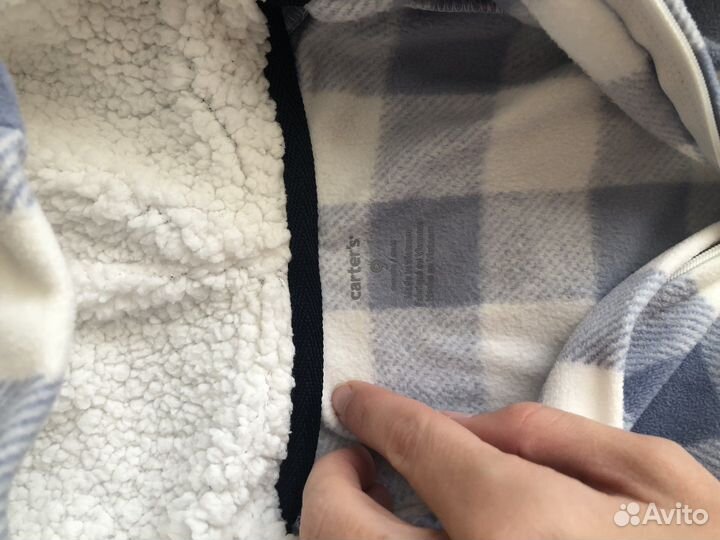 Флисовые комбинезоны carters и котмаркот