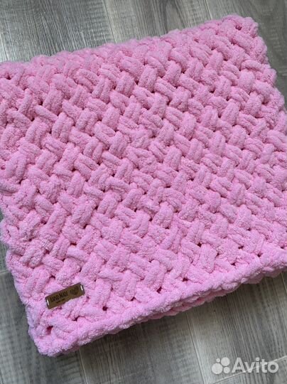 Плед детский плюшевый