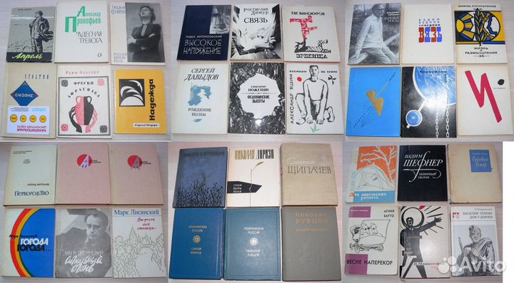 Русская, советская, зарубежная поэзия. Букинистика