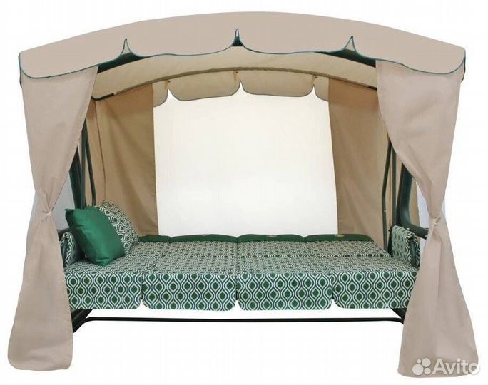 Садовые качели четырехместные 