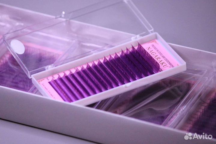 Ресницы для наращивания nagaraku / нагараку пучки