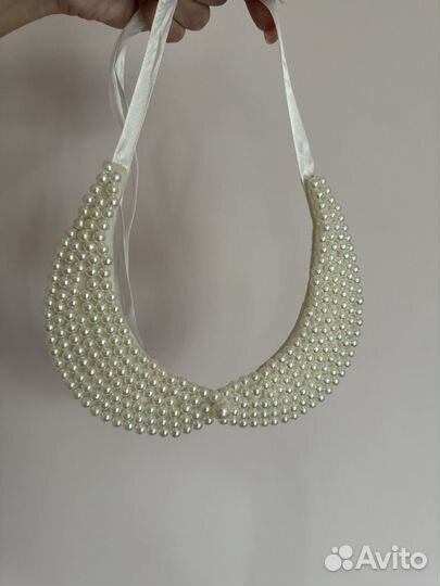 Воротник из бусин