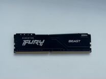 Оперативная память Kingston Fury Beast Black 8GB