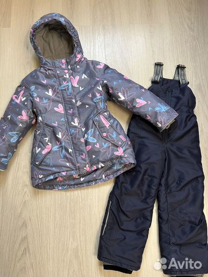 Зимний костюм для девочки 104 oldos