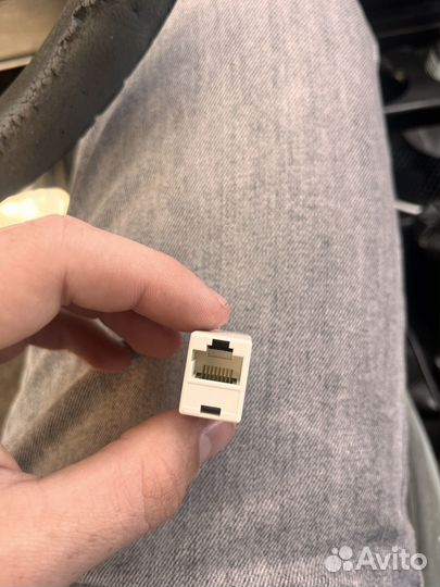 Соединитель для интернет кабеля rj45