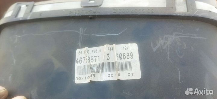 Приборная панель Fiat Punto 2