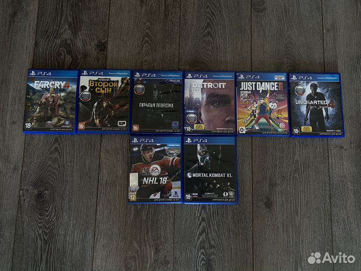 Игры для приставок ps4