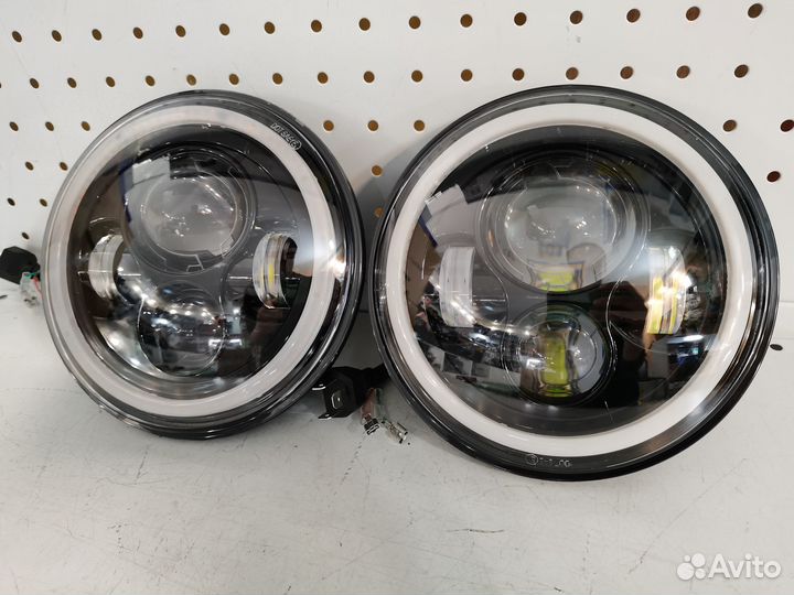 Фары Led на Ваз 2101(02), Нива, УАЗ комплект 2шт