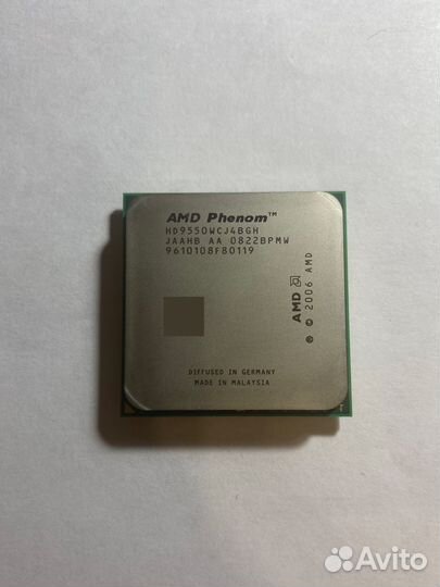 Процессор amd phenom