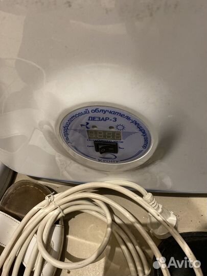 Облучатель рециркулятор дезар-3 настенный