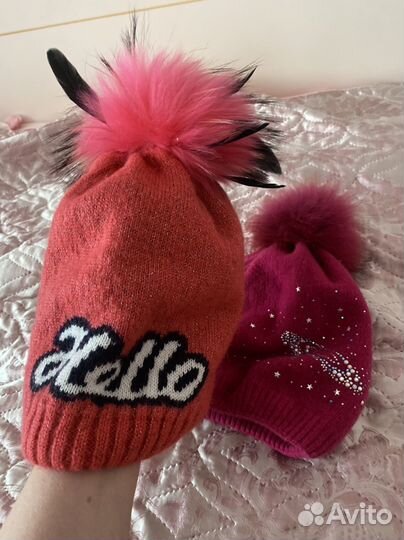Шапочки новые зима