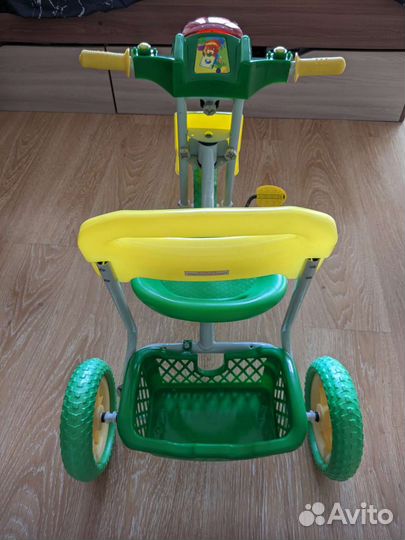 Новый, музыкальный велосипед