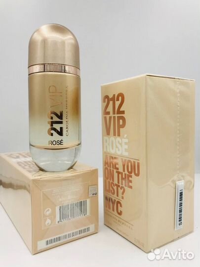Carolina herrera 212 vip rose