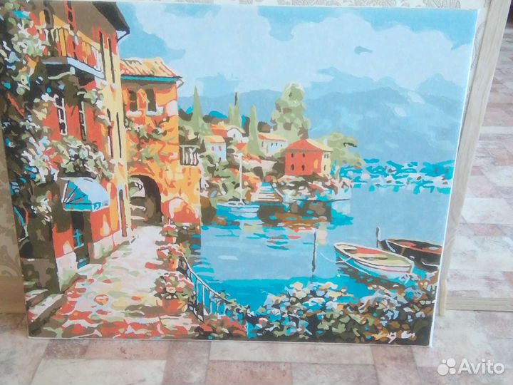 Готовые картины по номерам