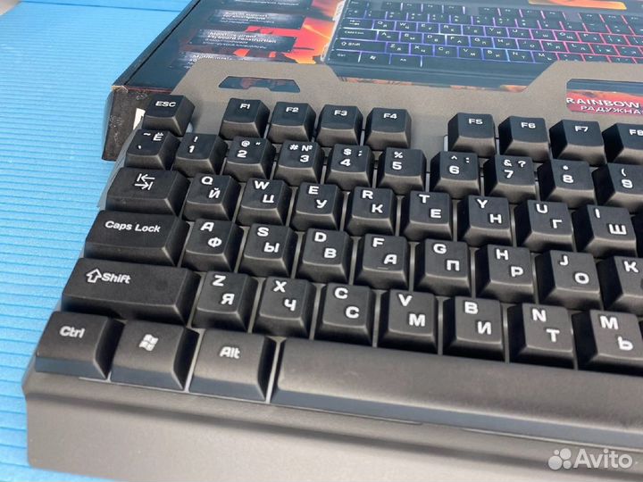 Клавиатура игровая defender iron sport