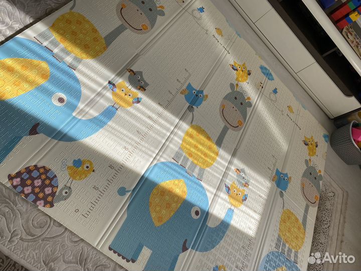 Детский игровой коврик складной