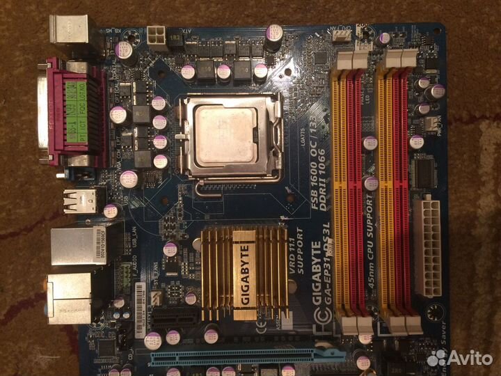 Материнская плата GA-EP31-DS3L 775 сокет