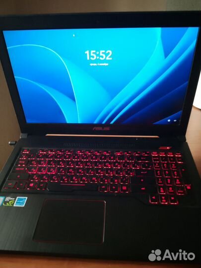 Игровой ноутбук asus