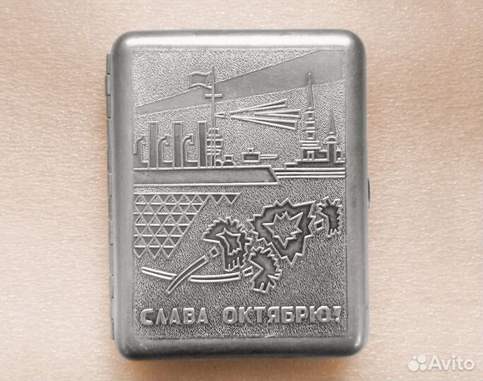 Винтажный портсигар СССР, Ленинград