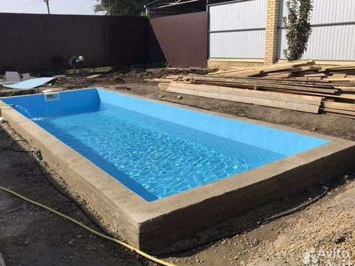 Пластиковый бассейн