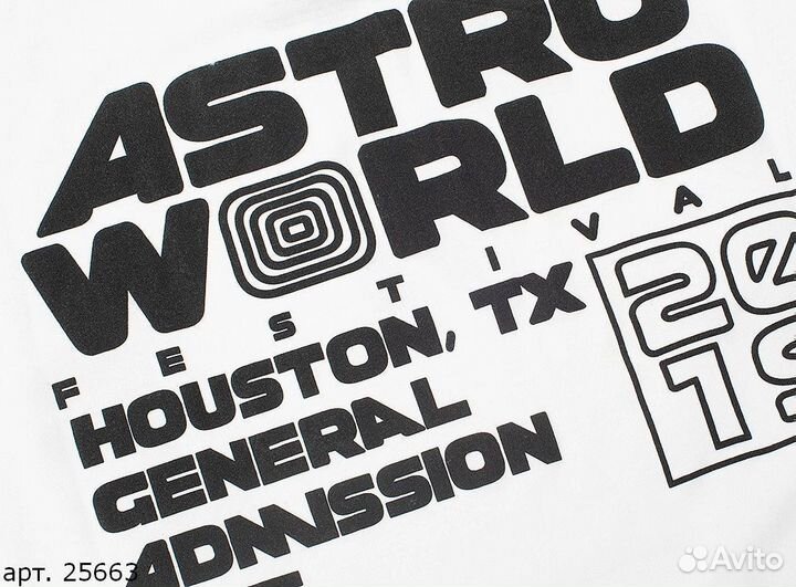 Футболка Cactus jack Белая