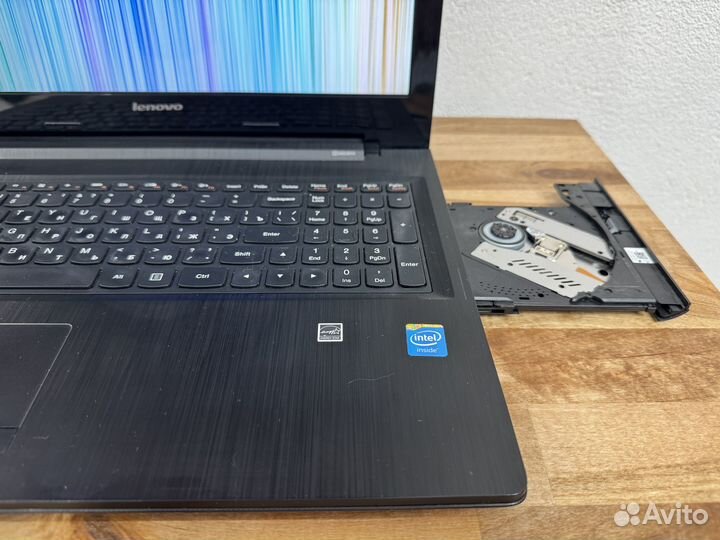 Тонкий быстрый Lenovo Intel 2 ядра 8Gb SSD256 DVD