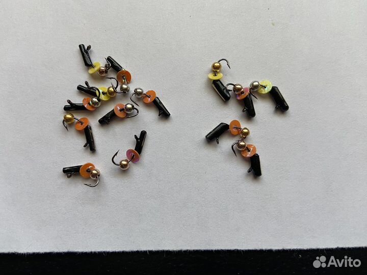 Мормышка желтый столбик