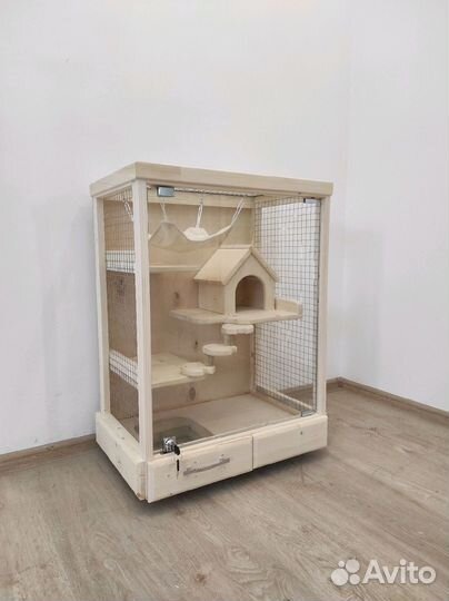 Витрина для шиншилл, белок дегу