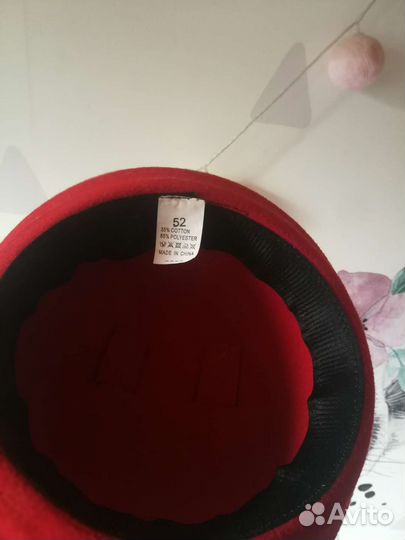 Шляпа детская фетровая